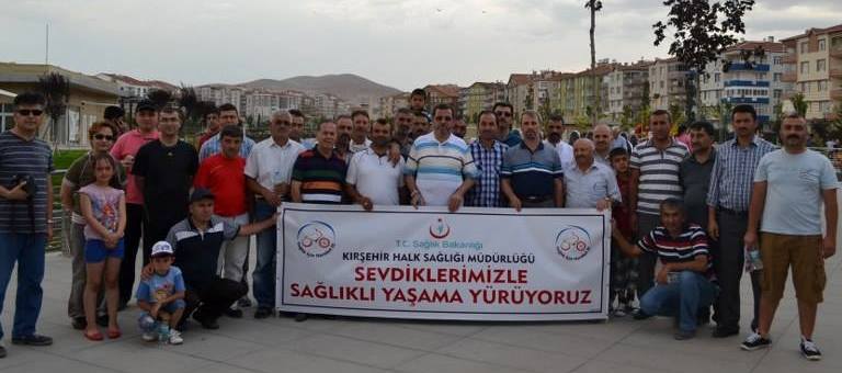 Sağlıkçılar ve diyanet çalışanları, sağlık için yürüdüler