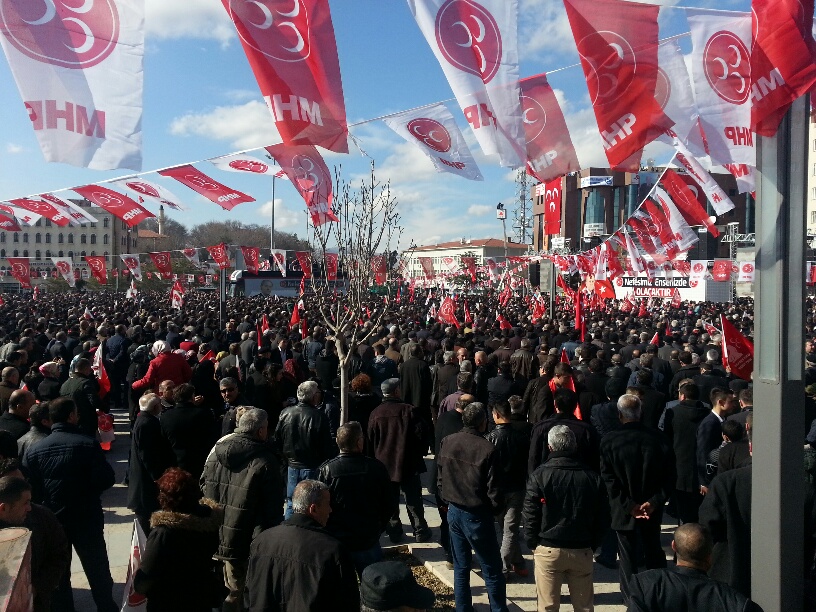 MHP Lideri  Bahçeli Kırşehiri salladı