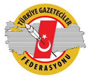 Turkiye Gazeteciler Federasyonu logosu