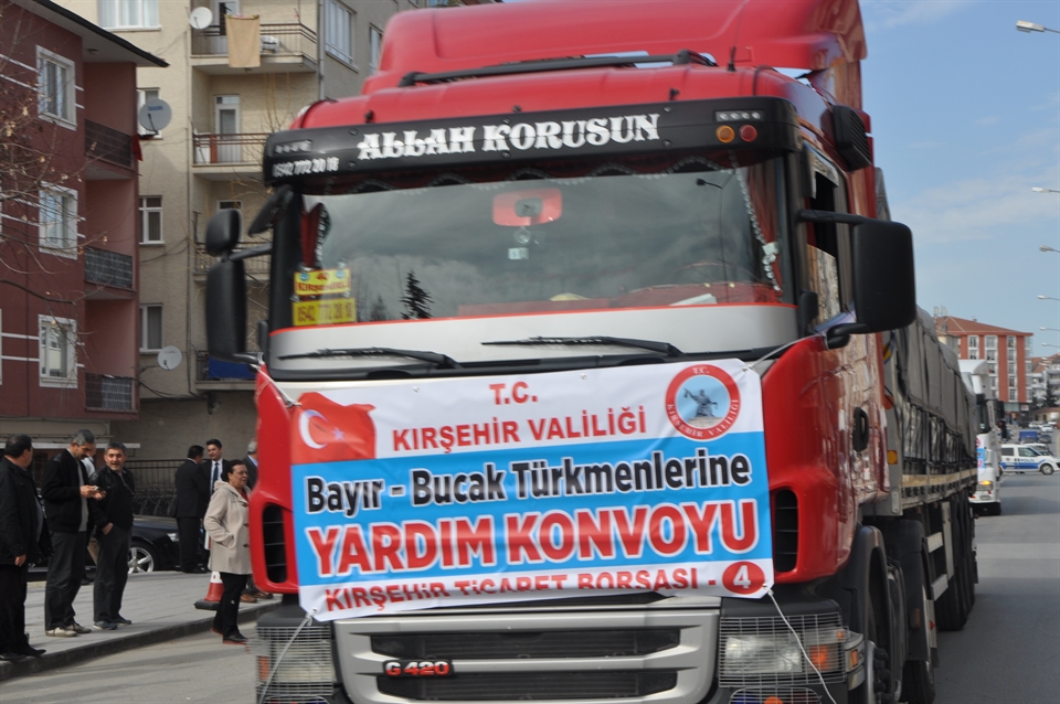 BORSA’DAN TÜRKMENLERE YARDIM…