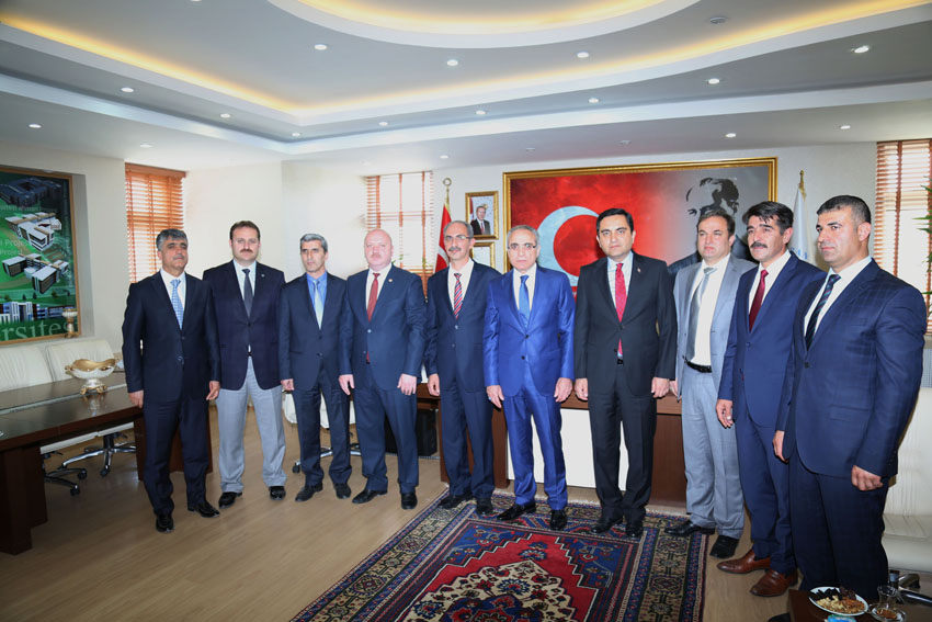 TOPÇU AHİ EVRAN ÜNİVERSİTESİNİ ZİYARET ETTİ