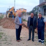 ÇİÇEKDAĞI İLÇESİNDR DOĞALGAZ ÇALIŞMALARINA BAŞLANILDI (İHA/KIRŞEHİR-İHA)