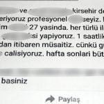 KIRŞEHİR’DEKİ ESKİ EŞİNİN BARIŞMA TEKLİFİNİ KABUL ETMEMESİ ÜZERİNE SOSYAL MEDYADA EŞİNİN VE AİLESİNİN ADRESİNİ VEREREK, HAYAT KADINI OLARAK TANITAN ESKİ KOCA ARANIYOR. (ENDERHAN ÖZ/KIRŞEHİR-İHA)