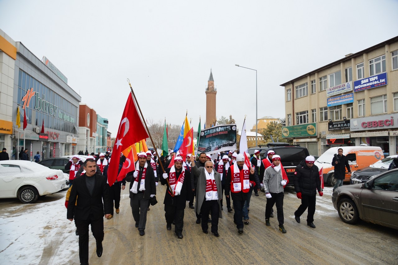 Kırşehir, Sarıkamış Şehitlerine Yürüdü