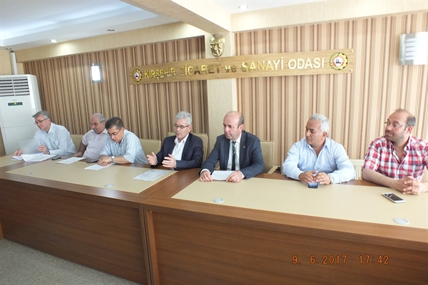 Ticaret ve Sanayi Odasına Ziyaret
