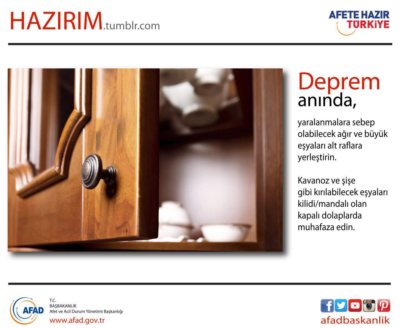 Deprem Anında Neler Yapmalısınız?