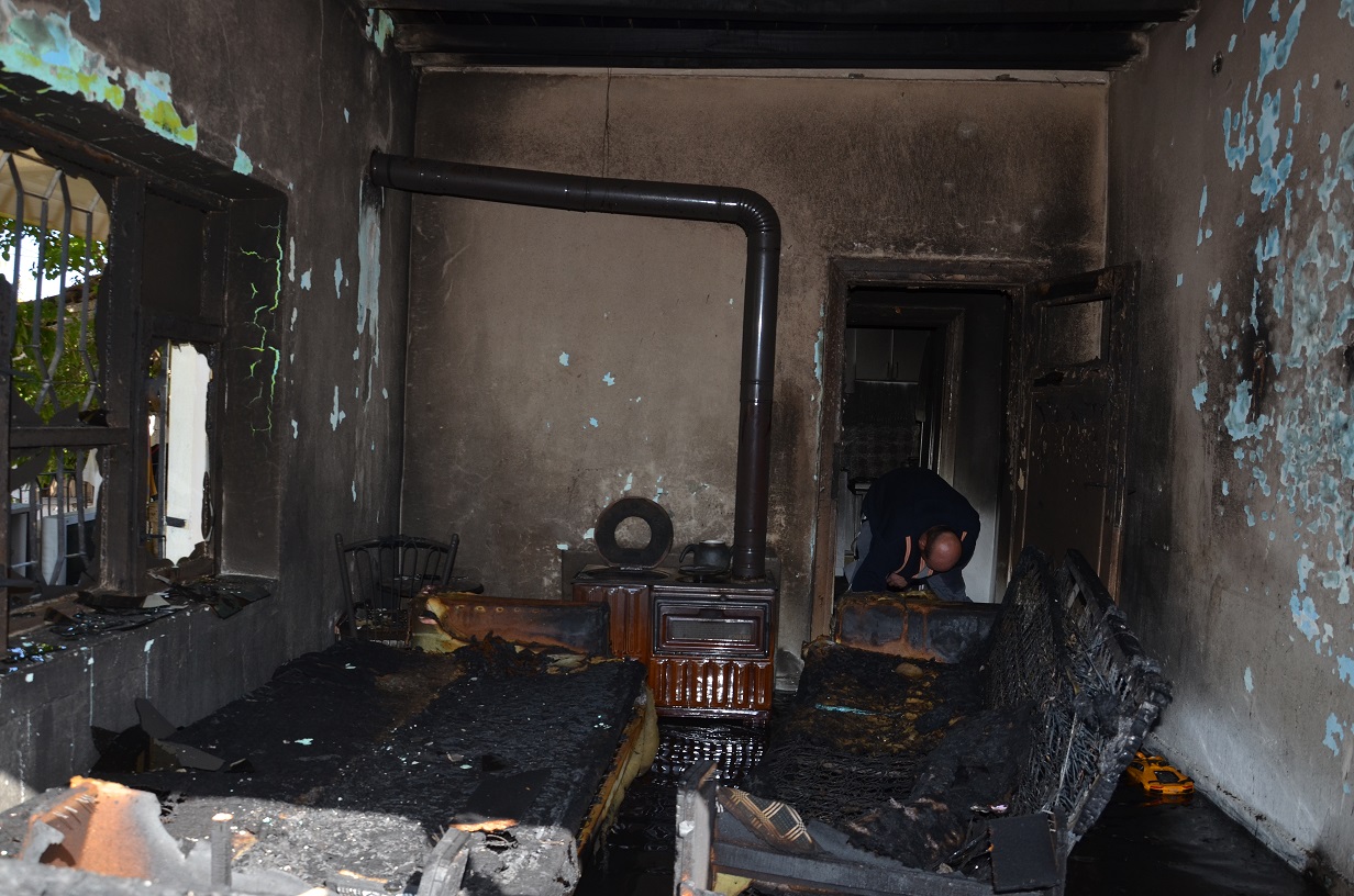 Kırşehir’de Ev Yangını