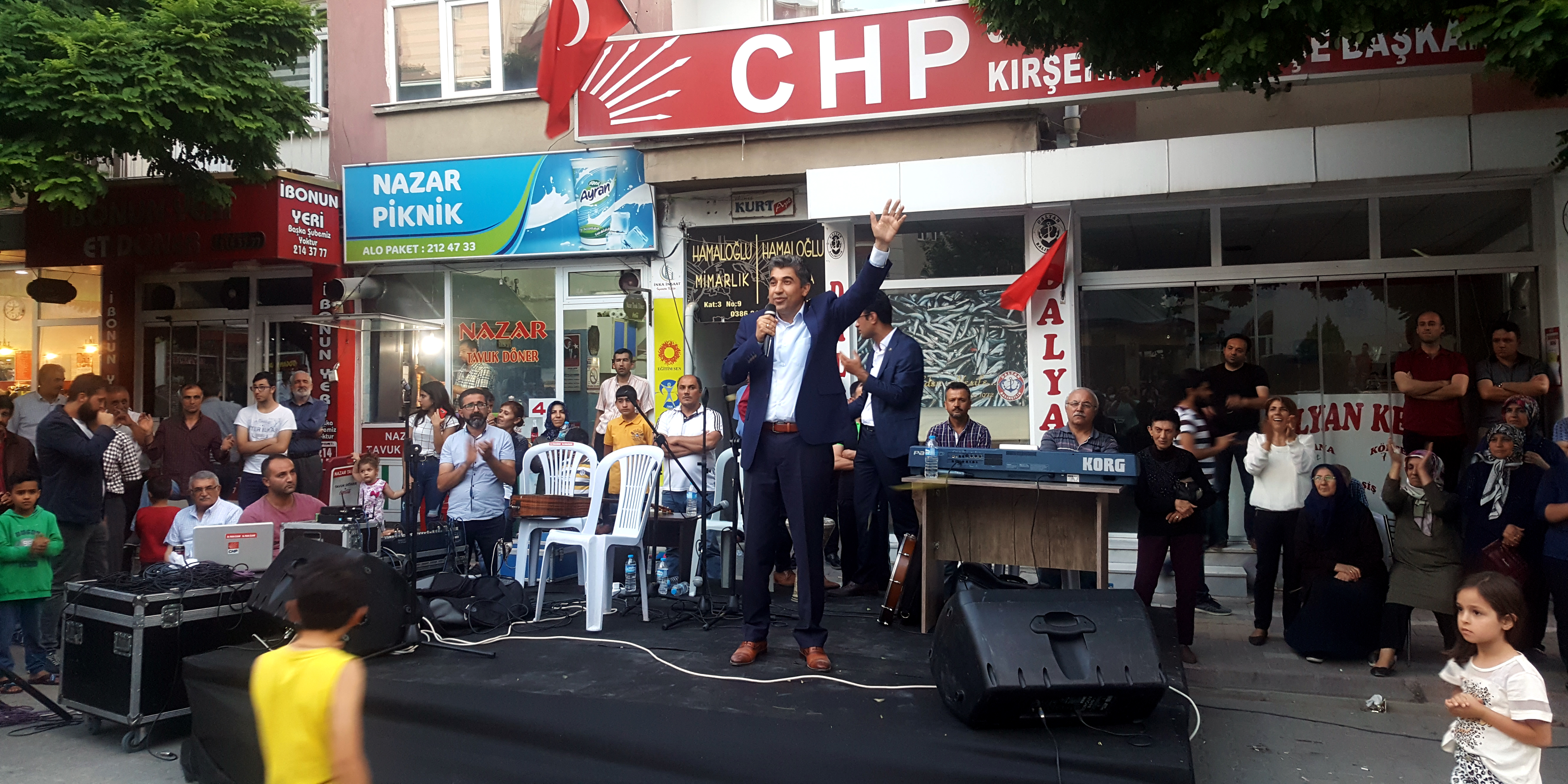 CHP Kırşehir Teşkilatından Seçim Kutlaması