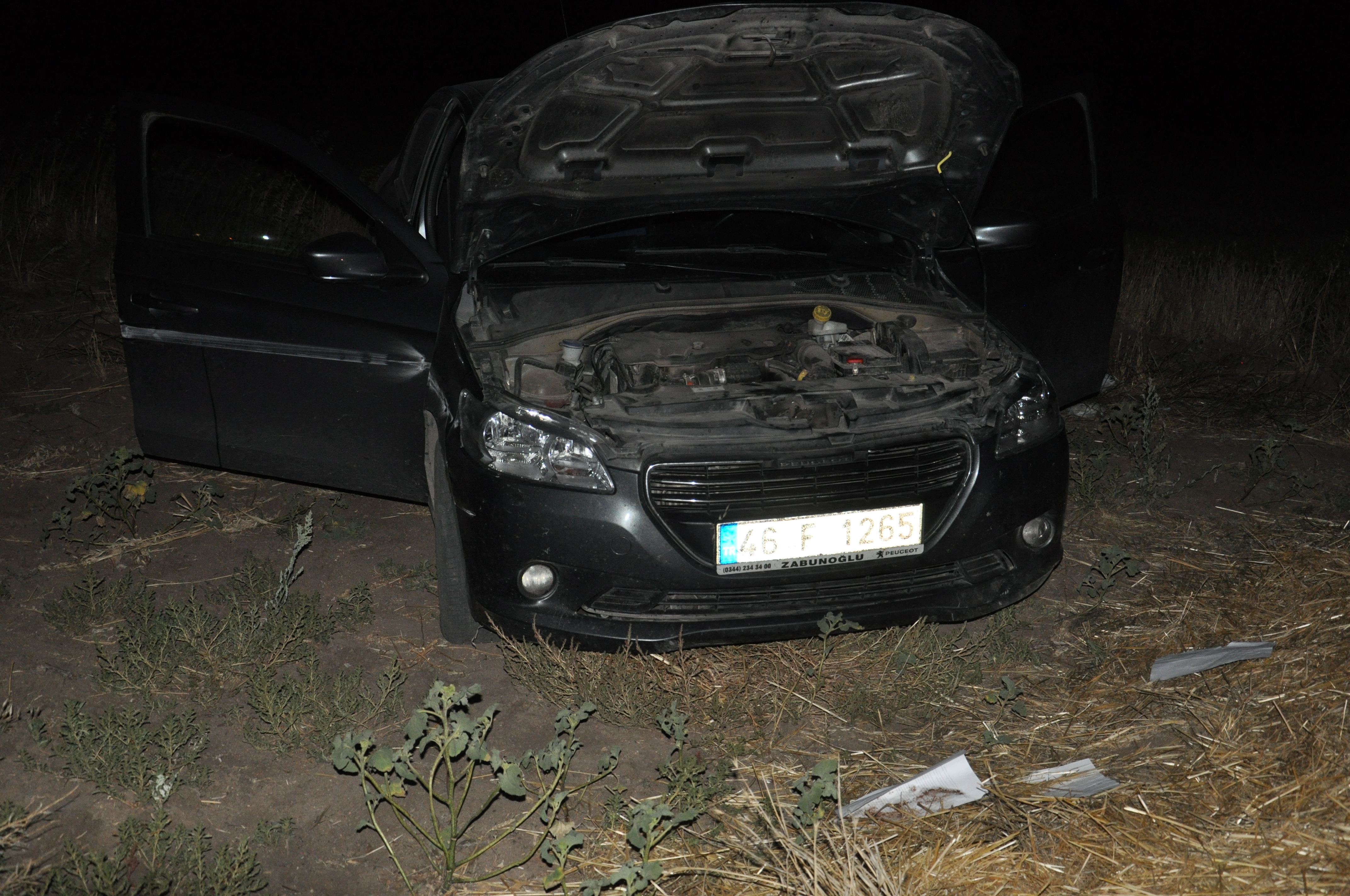 Kırıkkale’de otomobil devrildi: 1 yaralı