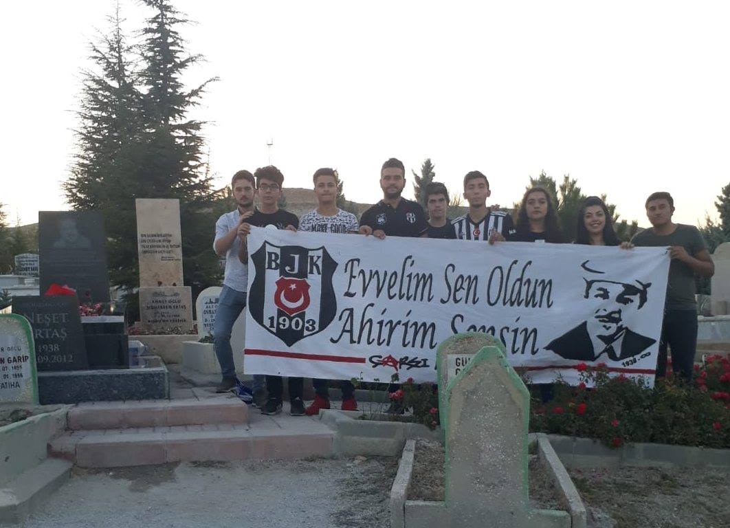 Kırşehir Ahi Evran Üniversitesinin Beşiktaşlı öğrencileri;  “Evvelim Sen Oldun, Ahirim Sensin” dedi