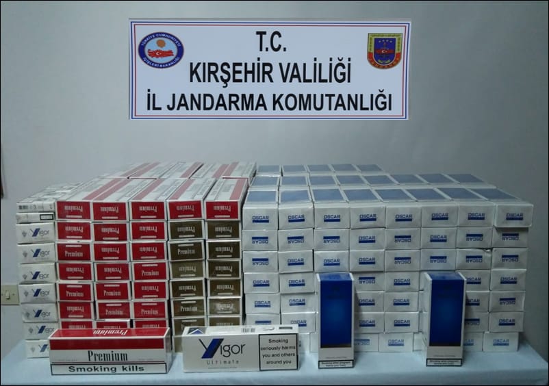 Kırşehir’de kaçak sigara operasyonu