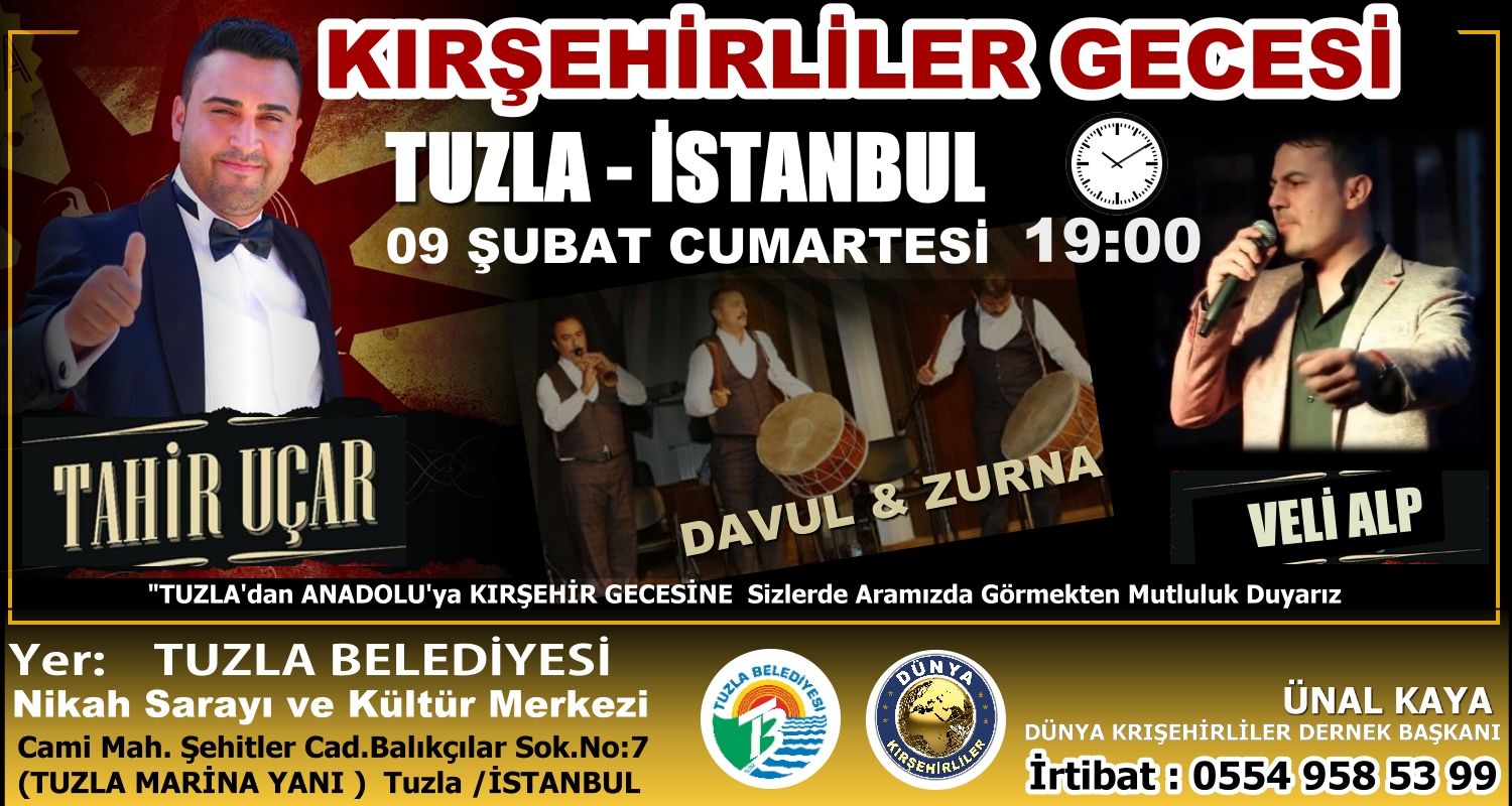 Kırşehirliler İstanbul’da Buluşuyor