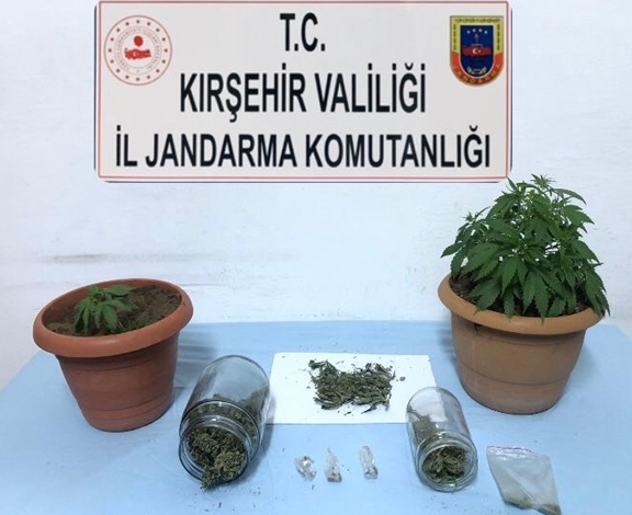 Kırşehir’de uyuşturucu operasyonu