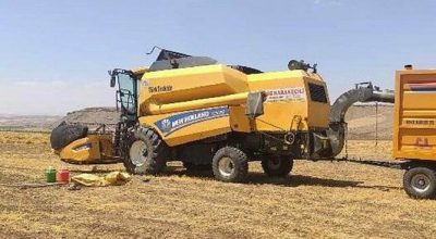 Biçerdöver Operatörü Hayatını Kaybetti