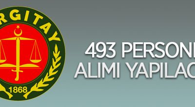 Yargıtay 493 Personel alacak
