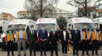 İl Sağlık Müdürlüğü Bünyesine 5 Yeni Ambulans Kattı