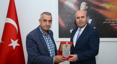 KBK’dan Başkan Ekicioğlu’na Plaket