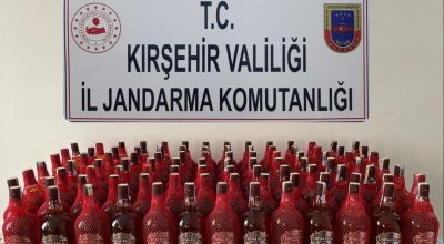 Kırşehir’de Kaçak İçki Operasyonu