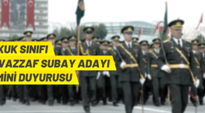 TSK, Hukuk Sınıfı Subay temini yapacak