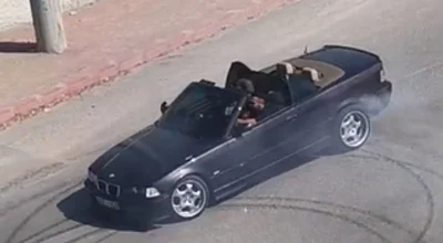 Kırşehir’de drift yapan sürücüye 46 bin TL ceza; O anlar cep telefonu kamerasında