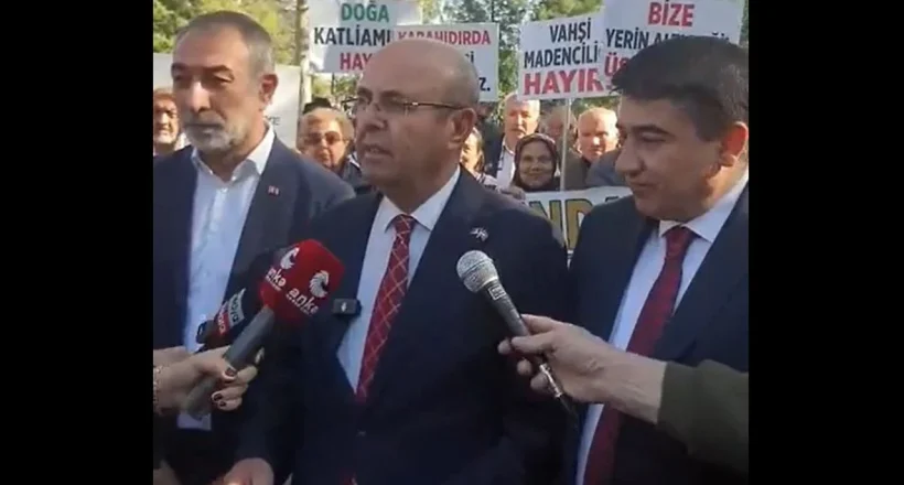 Başkan Ekicioğlu’ndan ÇED Tepkisi: “Maden Lobisi Kazandı, Mücadeleye Devam Edeceğiz”