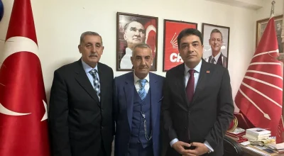 Sait Yanık’tan CHP İl Başkanı Baran Genç’e hayırlı olsun ziyareti