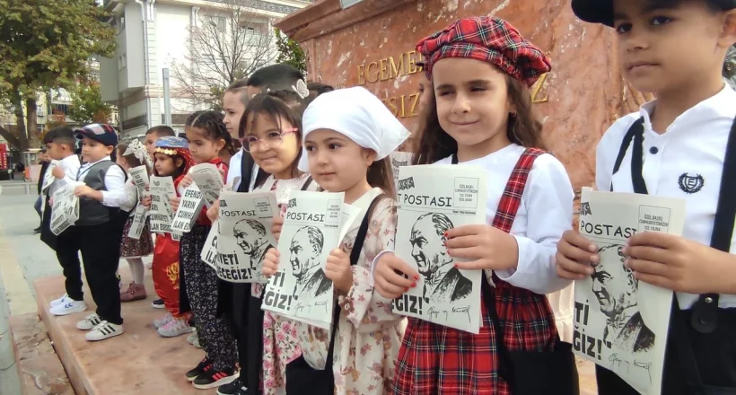 Kırşehir’de 1923 ruhunu minikler yaşattı