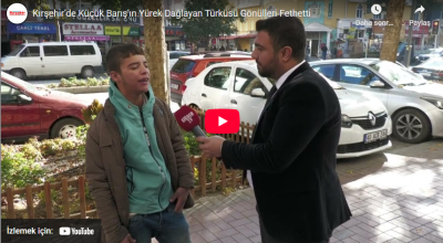 Kırşehir’de Küçük Barış’ın Yürek Dağlayan Türküsü Gönülleri Fethetti