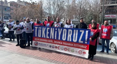 Kırşehir’de Kamu Emekçileri İş Bıraktı: “Haklarımızı Alana Kadar Direneceğiz”