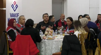 Kırşehir’de 700 kişilik iftar salonu dolup taşıyor