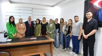 AK Parti Kırşehir Kadın Kolları’ndan Kırşehir Çiğdem Gazetesi’ne Ziyaret