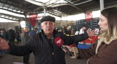 Kırşehir Pazar yerinde ateş pahası fiyatlar vatandaşı ikiye böldü