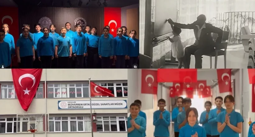 Kırşehir’in Müzik Ortaokulu’ndan 23 Nisan’a Özel Beste: “Haydi Söyle Türkünü”