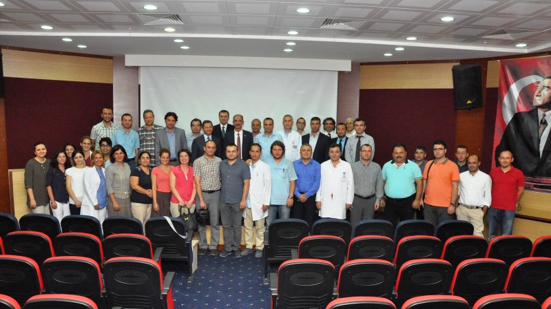 REKTÖR KARAKAYA ÖĞRETİM ELEMANLARIYLA FİKİR ALIŞVERİŞİNDE