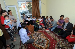 Kırşehir Belediyesi'nden ezidilere yardım