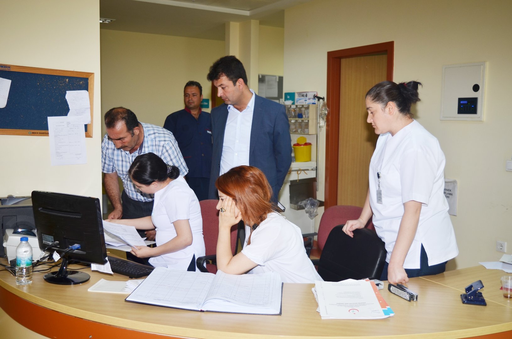 SEKRETERLER VE HEMŞİRELER DENETİMDEN GEÇTİ